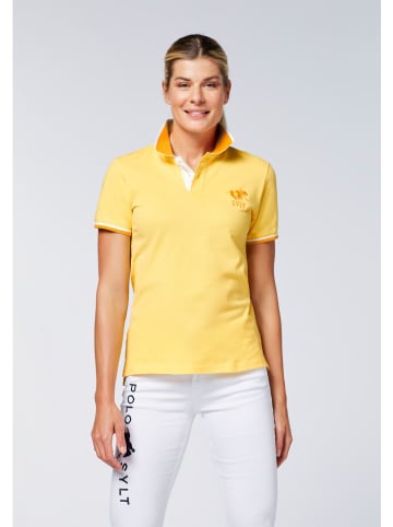 Polo Sylt Poloshirt in Gelb