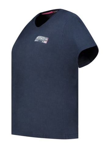 Geographical Norway Shirt in Dunkelblau