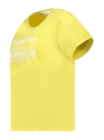 Geographical Norway Koszulka w kolorze żółtym