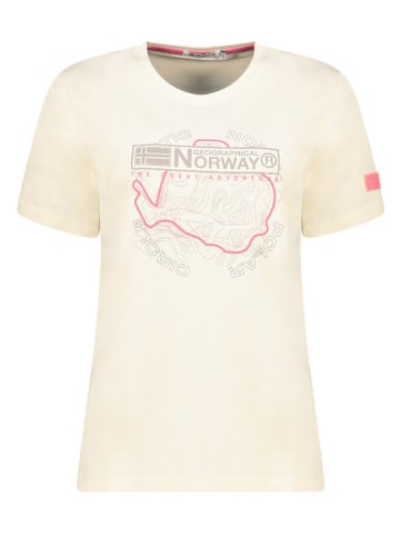 Geographical Norway Shirt in Creme