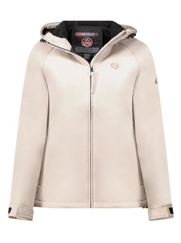 Geographical Norway Kurtka softshellowa "Tamilatal" w kolorze beżowym