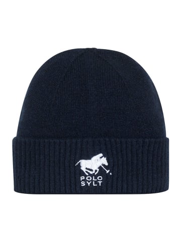 Polo Sylt Wollen muts donkerblauw