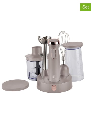 Berlinger Haus 6-delige staafmixerset taupe