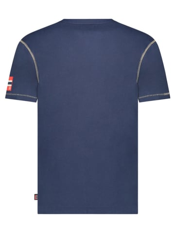 Geographical Norway Shirt "Jodept" in Dunkelblau
