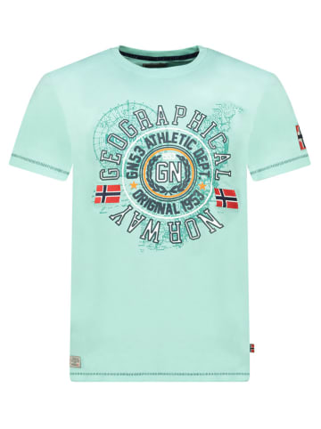 Geographical Norway Shirt "Jodept" turquoise