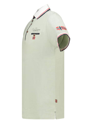 Geographical Norway Poloshirt "Kblended" in Grün