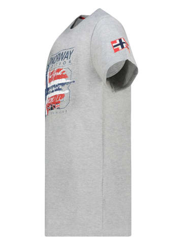 Geographical Norway Shirt "Jrusty" in Grau