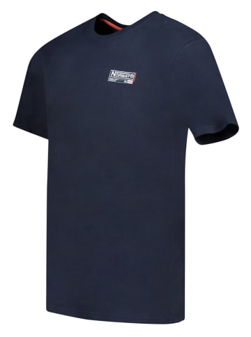 Geographical Norway Shirt "Jilva" in Dunkelblau