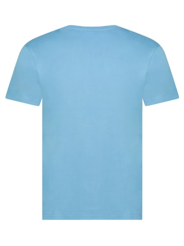 Geographical Norway Shirt "Jilva" lichtblauw