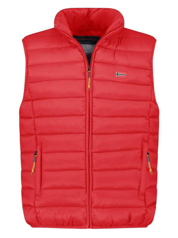 Geographical Norway Steppweste "Vamigolor" in Rot