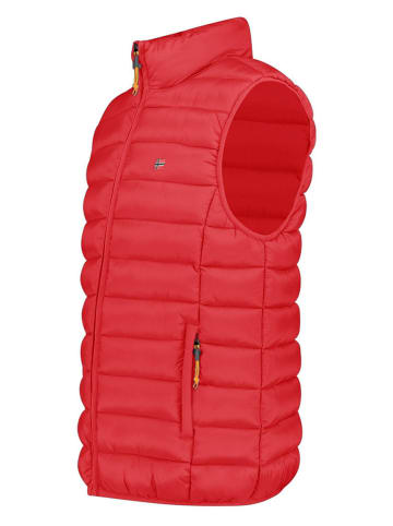 Geographical Norway Doorgestikte bodywarmer "Vamigolor" rood