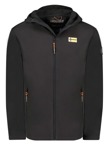 Geographical Norway Softshelljacke "Tesk" in Schwarz