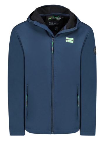 Geographical Norway Softshelljas "Tesk" donkerblauw