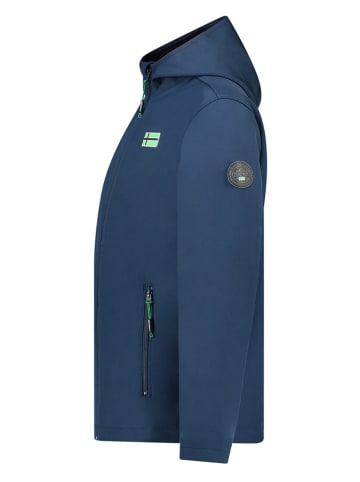 Geographical Norway Softshelljas "Tesk" donkerblauw