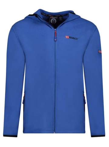 Geographical Norway Kurtka polarowa "Unicia" w kolorze niebieskim
