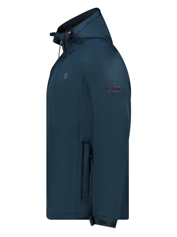 Geographical Norway Softshelljas "Tamigotal" donkerblauw