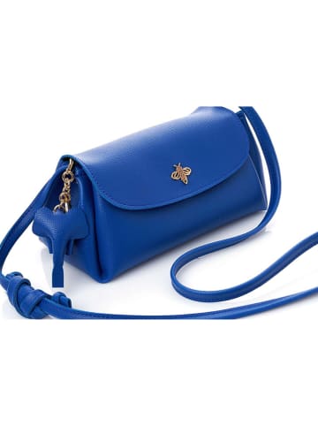 Lucky Bees Schoudertas "Ava" blauw - (B)22 x (H)12 x (D)11 cm