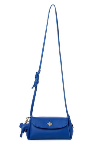 Lucky Bees Schoudertas "Ava" blauw - (B)22 x (H)12 x (D)11 cm