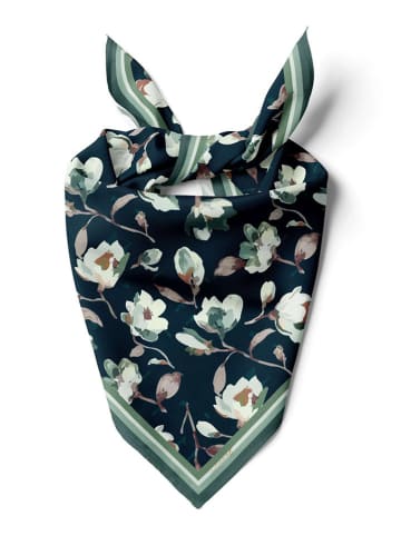 Lucky Bees Doek petrol/donkerblauw - (L)55 x (B)55 cm