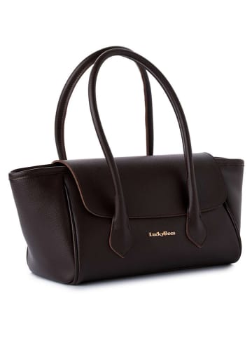 Lucky Bees Schoudertas ''Camille'' bruin - (B)45 x (H)16 x (D)16 cm