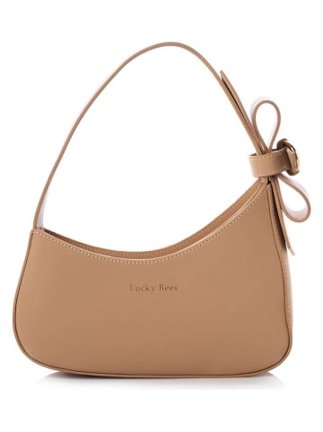 Schultertasche in Beige - (B)26 x (H)18 x (T)7 cm