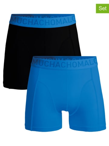 Muchachomalo 2-delige set: boxershorts blauw/zwart