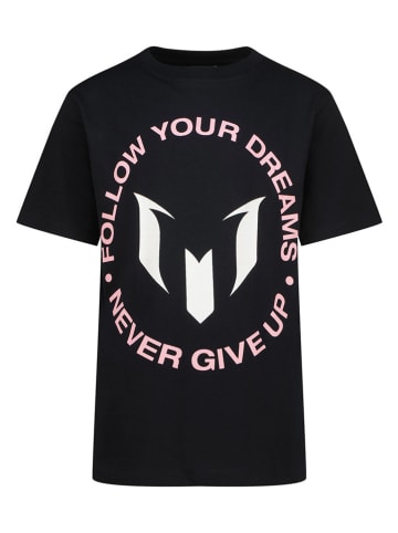 Messi Shirt in Schwarz/ Rosa