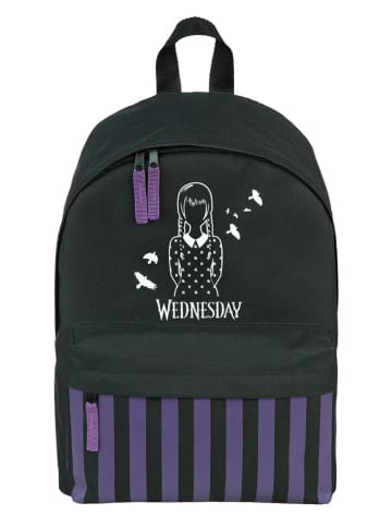 SCOOLI Rucksack "Wednesday" in Schwarz
