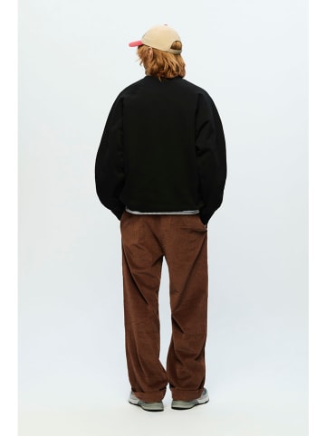 WOOD WOOD Sweatshirt in Schwarz