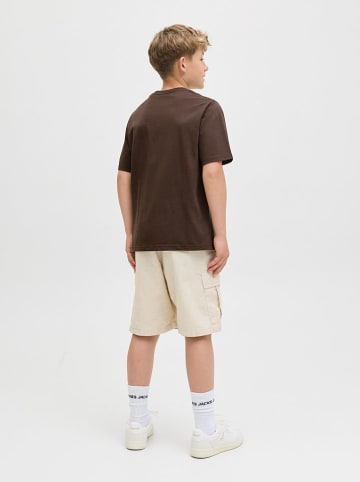 JACK & JONES Junior Koszulka "Soho" w kolorze brązowym