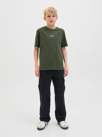 JACK & JONES Junior Koszulka "Soho" w kolorze zielonym