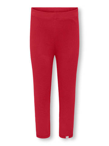 KIDS ONLY Legginsy "Trinny" w kolorze czerwonym