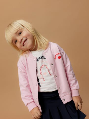 name it Sweatjacke "Leila" in Rosa