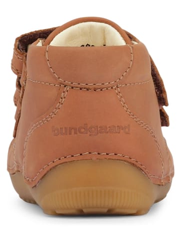 Bundgaard Leder-Lauflernschuhe "Petit Strap" in Orange