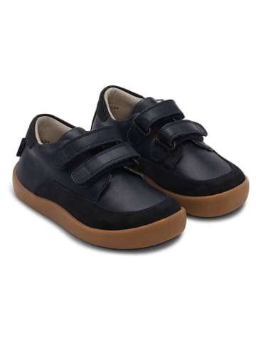 Bundgaard Skórzane sneakersy "Blaze TEX" w kolorze granatowym
