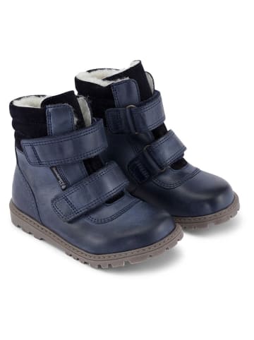 Bundgaard Leder-Boots "Tokker TEX" in Dunkelblau
