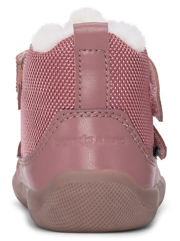 Bundgaard Loopleerschoenen "Walk Winter Baby TEX" lichtroze