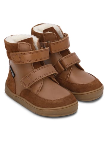Bundgaard Leder-Boots "Basil Strap II TEX" in Hellbraun