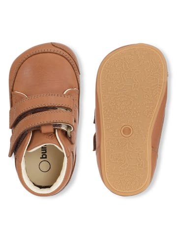 Bundgaard Leren loopleerschoenen "Prewalker II Strap" lichtbruin