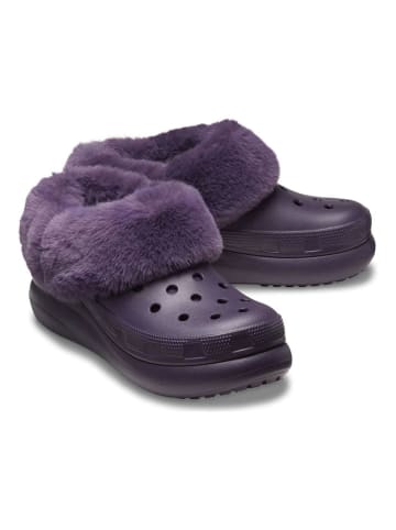 Crocs Slippersy "Furever Crush" w kolorze fioletowym