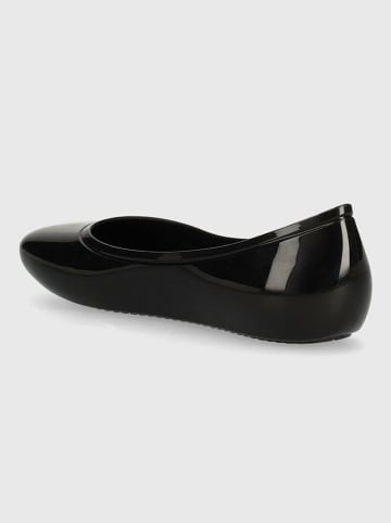 Crocs Ballerinas "Brooklyn High Shine Flat" in Schwarz