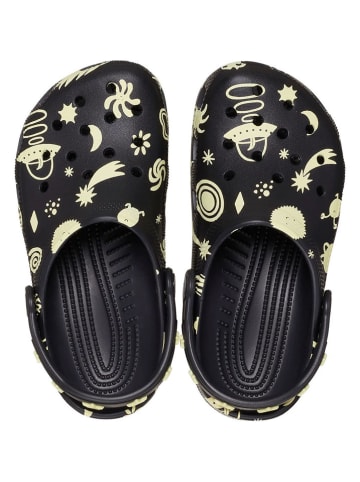 Crocs Crocs "Classic Glow Space" zwart/geel