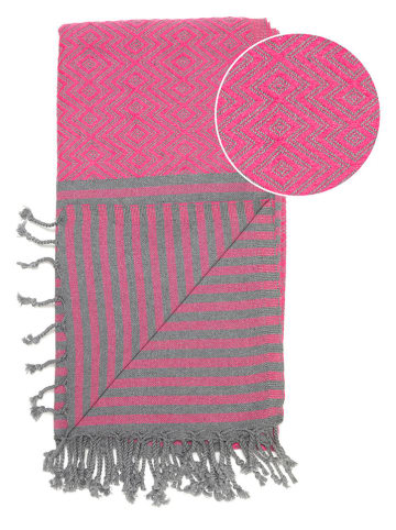 Samimi Hamamdoek donkerrood - (L)180 x (B)100 cm