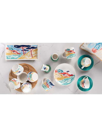 Amadeus 2-delige set: kopjes ''Mia'' meerkleurig - (B)9 x (H)8,5 x (D)7,1 cm