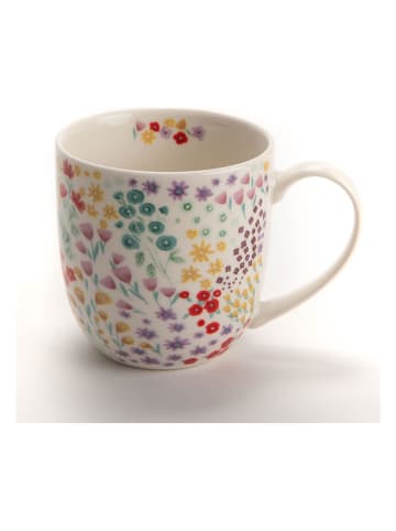 Amadeus Jumbotasse ''Lisa'' in Creme/ Bunt