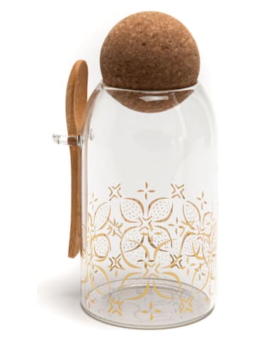 Amadeus Pojemnik "Alix" w kolorze złoto-jasnobrązowym - 710 ml