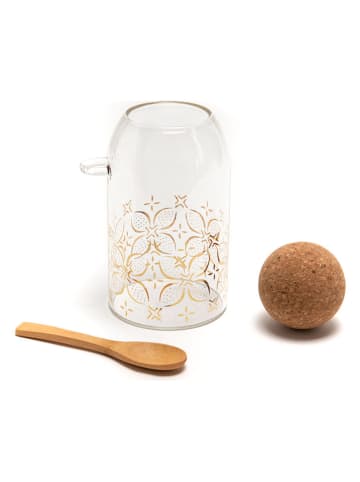Amadeus Vorratsbehälter ''Alix'' in Hellbraun/ Gold - 710 ml