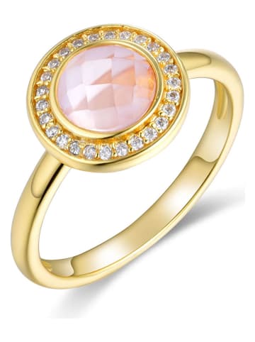 Les Petites Précieuses Vergold. Ring mit Edelsteinen