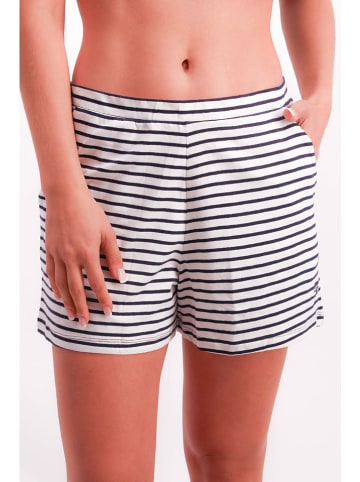 Joop! Bodywear Pyjama-Hose in Weiß/ Schwarz