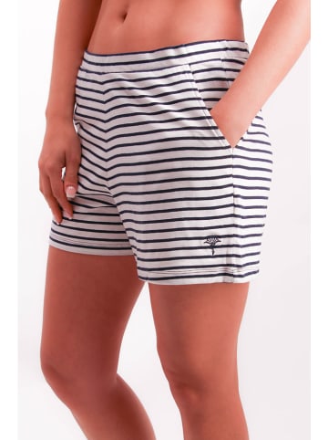 Joop! Bodywear Pyjama-Hose in Weiß/ Schwarz